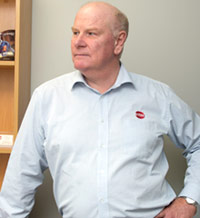 John Langslow, gas detection manager