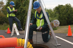 Confined space monitoring